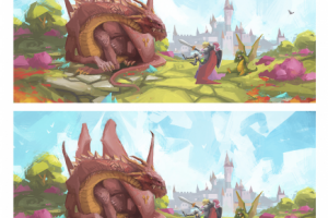 Скетчи в Стране Драконов