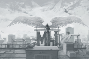 Иллюстрация для книги " Мы Крылья"