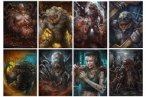 Карты для игры "Star Crusade CCG"