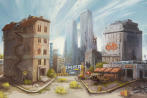 Игровая область улица