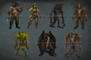 Разбойники и Лесные монстры