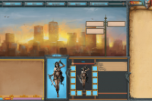 Интерфейс ММОРПГ "Подземка"