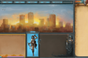 Интерфейс ММОРПГ "Подземка"