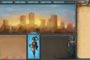 Интерфейс ММОРПГ "Подземка"