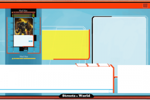 Интерфейс для игры Улицы