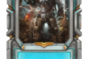 макет карты для проекта "Star Crusade CCG"