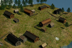 Русская деревня