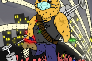 Рыжая ворона