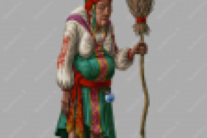 2D образы концепт арт (баба Яга)