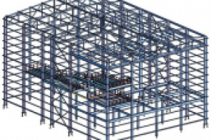 Одноэтажное здание с антресолями. КМ+КМД, КЖ, АР, расчеты. 800м2