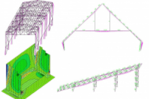 Расчет строительных конструкций из металла, бетона, блоков, кирп