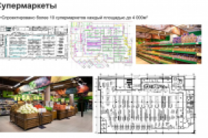 Проектирование, технологические решения, супермаркетов