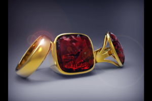 Студийная визуализация с постобработкой.