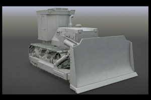 Модель бульдозера.