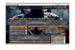 Дизайн главной страницы для codlife.ru