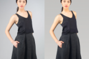 ретушь и замена фона