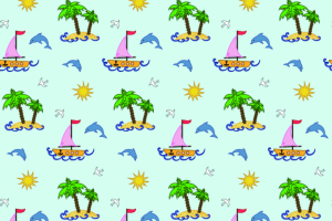 Паттерн морское приключение