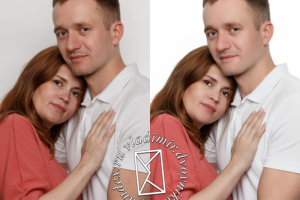 ретушь кожи