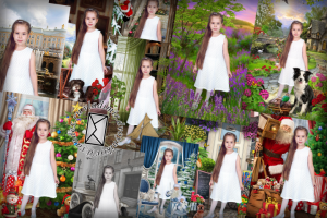 обтравка и замена фона