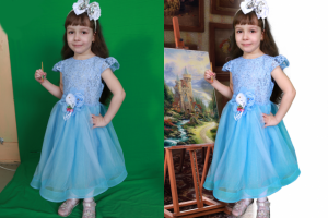 замена фона