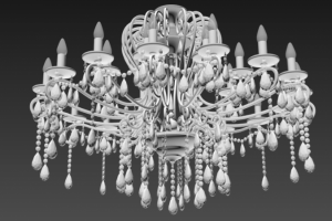 Люстра CHIARO Сюзанна 458010524 | Regenbogen