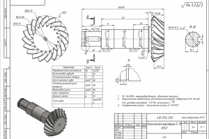 Шестерня коническая