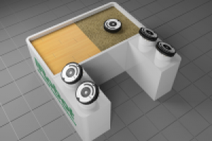 Витрина, вид сверху