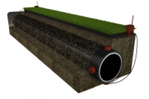 Трубопровод с датчиками