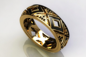 Кольцо под эмаль