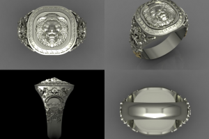 Кольцо Версаче