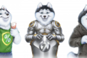 Фирменный персонаж для Металлинвестбанк (1-3)