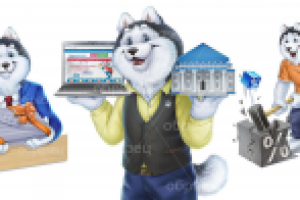 Фирменный персонаж для Металлинвестбанк(13-15)