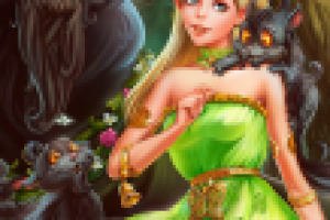 Иллюстрация "Девочка со львом"