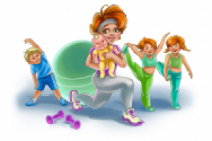 фитнесс- мама