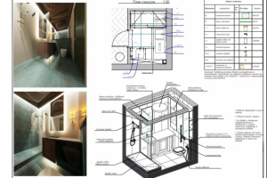 Чертеж санузла