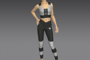 Топ и леггинсы Furytone