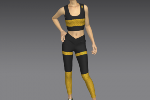 Леггинсы и топ Furytone