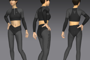 Леггинсы и рашгард Furytone