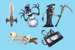 Графика для игры Buddyman Kick