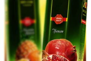 Упаковка сока Я - Гранат