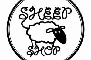 лого для магазина овечьей пряжи SHEEP SHOP