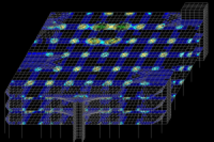 Расчеты монолитных ж/б каркасов зданий