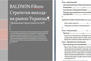 Стратегия выхода на рынок представительства