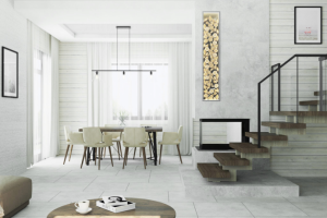 Интерьер спальни в загородном доме