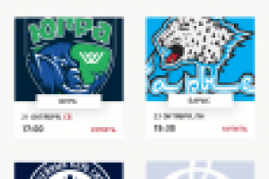 Мобильные версии страниц сайта ХК Спартак