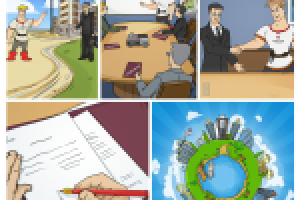 Сцены анимационного ролика