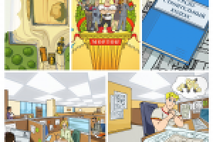 Сцены анимационного ролика