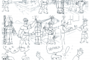 Раскадровки анимационного ролика