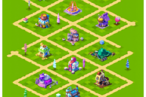 Разработка зданий для мобильной игры в жанре "ферма".