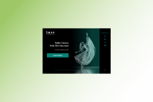 Рекламные баннеры для сайта балетной школы